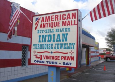 American Antique Mall Sign